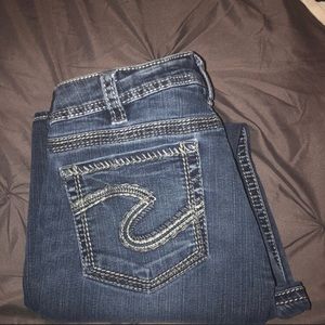 Silver Aiko skinny jeans